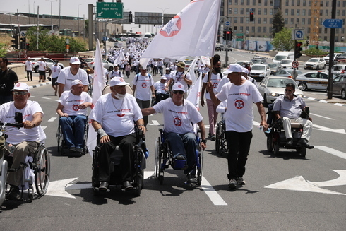 Veteranos de las FDI discapacitados reclaman mayor apoyo del Estado. 