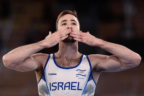 Artem Dolgopyat, gimnasia israelí que obtuvo una medalla de Oro en Tokio 2020. 