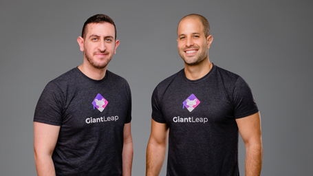 Ori Hofnung y Nadav Goshen, fundadores de GiantLeap. 
