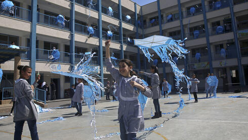 Escuela de la UNRWA en la ciudad de Gaza. 