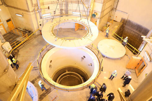 El reactor nuclear de agua de Irán en Arak. 