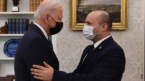 Reunión entre el primer ministro Naftali Bennett y el presidente estadounidense Joe Biden en Washington el viernes.
