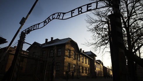 La entrada al campo de exterminio de Auschwitz, en Polonia. 