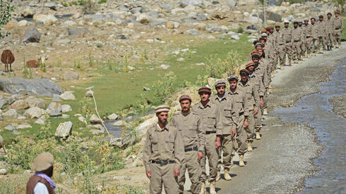 Opositores a los talibanes en la región de Panjshīr. 