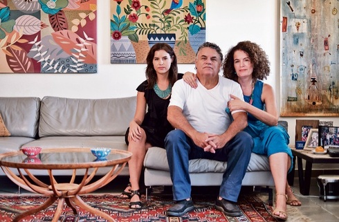 La familia Blankfeld llegó de Brasil y vive en Kfar Saba. 