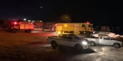 Fuerzas de rescate en el lugar del accidente de una avioneta israelí en Samos, Grecia. (Ethnos.gr) Fuerzas de rescate en el lugar del accidente de una avioneta israelí en Samos, Grecia.