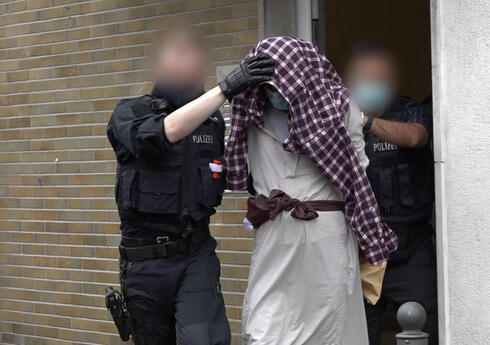 Uno de los detenidos por la policía alemana en la ciudad de Hagen. 