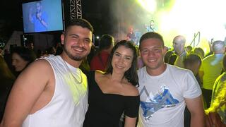 Bar Jazán (derecha), Jen Elyahu (centro) y Alvin Jaimov.