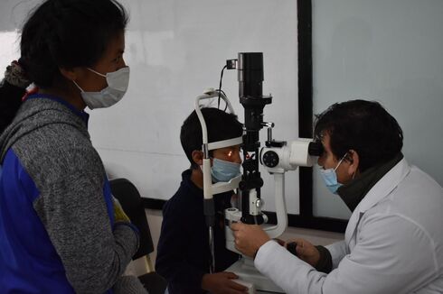 Cooperación oftalmológica Ecuador
