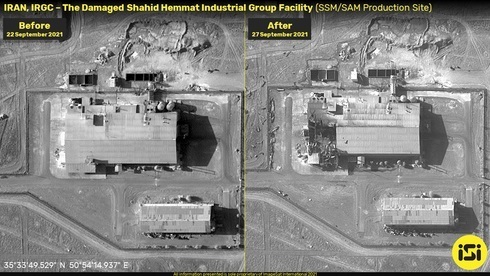 Las imágenes de satélite muestran los daños a la instalación iraní. 