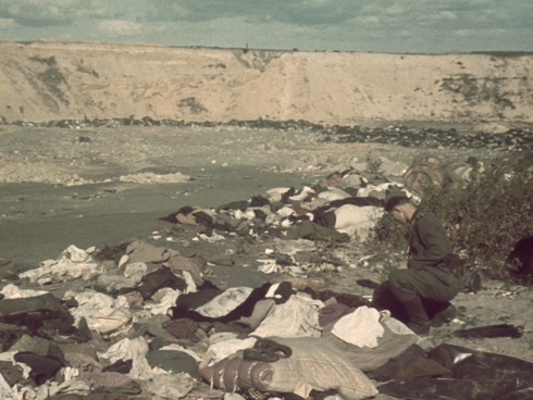 El barranco de Babi Yar donde tuvo lugar la masacre. 