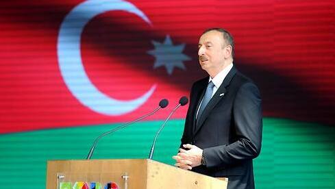 Ilham Aliyev, presidente de Azerbaiyán.