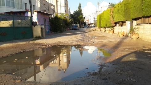 Mala infraestructura en la ciudad árabe de Taibe