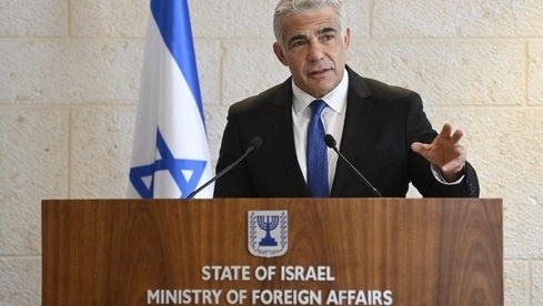 El ministro de Relaciones Exteriores de Israel, Yair Lapid. 