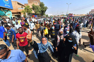 Muertos y heridos durante las protestas contra el golpe militar en Sudán.