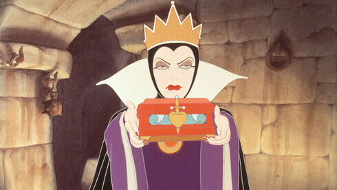 La reina malvada en la versión animada de Blancanieves de Disney. 