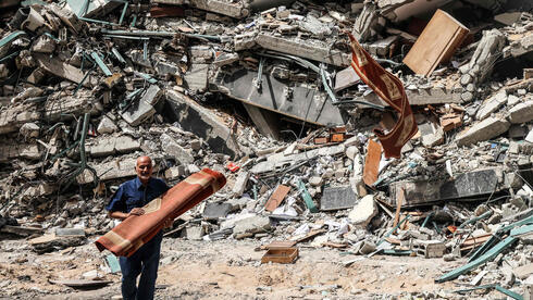 Destrucción en Gaza durante los combates entre Israel y facciones terroristas palestinas en mayo.