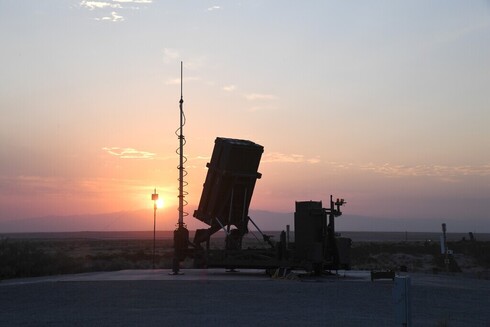 Prueba del sistema de defensa israelí Cúpula de Hierro en el estado de Nuevo México. 