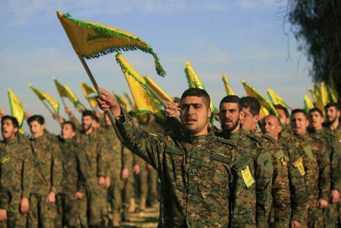 Combatientes de Hezbollah en el sur del Líbano. 