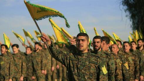 Combatientes de Hezbollah en el sur del Líbano. 