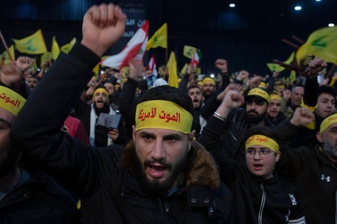 Partidarios de Hezbollah en Beirut, capital del Líbano. 