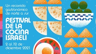 Del 2 al 12 de diciembre se celebrará el Festival de la Cocina Israelí en Argentina.