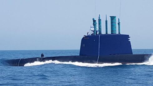 Submarino israelí de clase Dolphin.