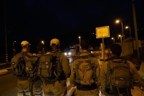 Soldados de las FDI en el norte de Cisjordania. 