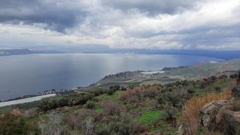 Vista del sitio Ohalo II.