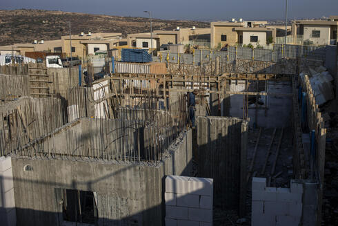 Nuevas casas en un asentamiento judío de Cisjordania.