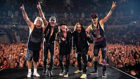 Scorpions en concierto.