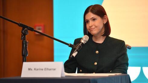 Karine Elharrar, ministra de Energía de Israel. 