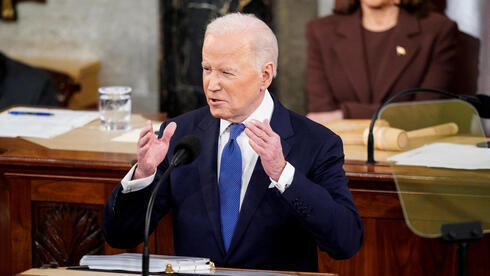 Joe Biden, hablando la semana pasada en su país sobre la guerra en Ucrania. 
