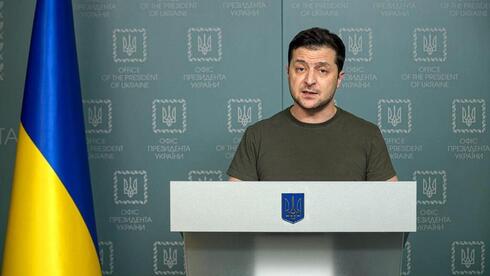 Volodimir Zelenski, presidente da Ucrânia, falará nos próximos dias perante o parlamento israelense. (AP) Zelensky Ucrâniapresidente da ucrânia