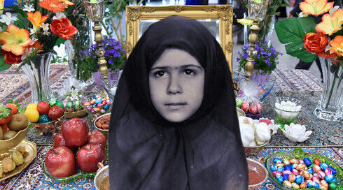 La autora Aylin Sedighi Gabbaizadeh se muestra de niña en Irán.