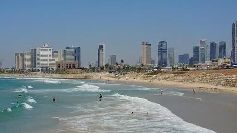 Las playas de Tel Aviv. 