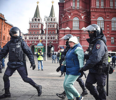 Protestas en Moscú. 