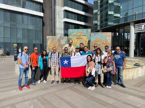 Emprendedores y empresarios chilenos del G100 viajaron a conocer el exitoso modelo israelí. (G100) Emprendedores y empresarios chilenos del G100 viajaron a conocer el exitoso modelo israelí.