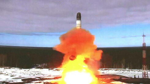 La prueba del misil balistico ruso. 