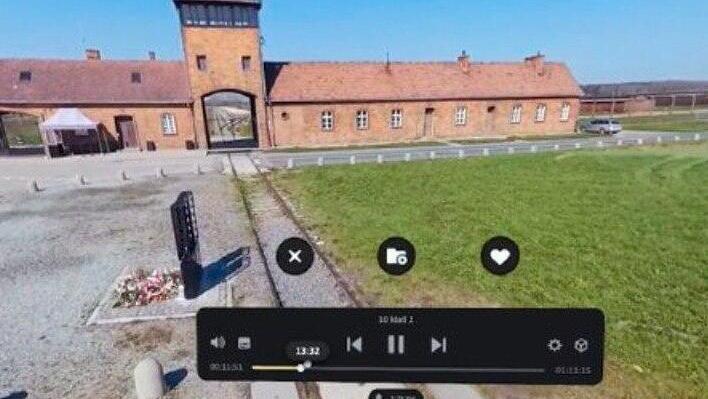 Recorrido virtual de Auschwitz.