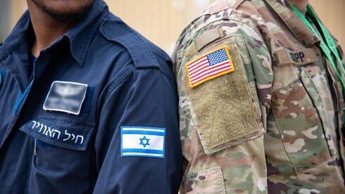 Militares israelíes y estadounidenses durante un simulacro conjunto de la Fuerza Aérea en 2020. 
