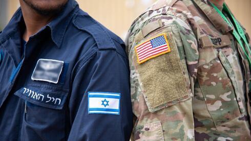 Militares israelíes y estadounidenses durante un simulacro conjunto de la Fuerza Aérea en 2020. (Unidad de Portavoces de las FDI) Militares israelíes y estadounidenses durante un simulacro conjunto de la Fuerza Aérea en 2020.
