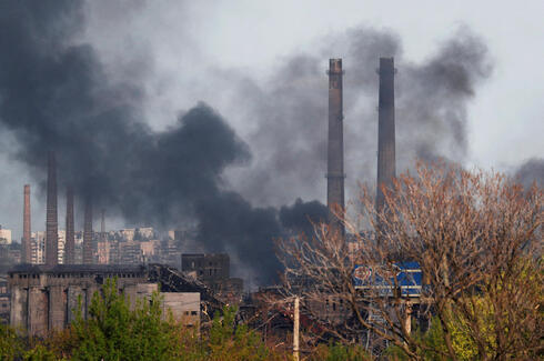 La fábrica de acero de Mariupol.