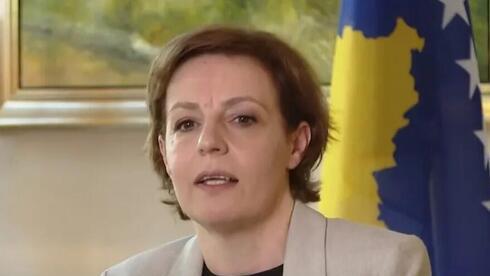 La ministra de Asuntos Exteriores de Kosovo, Donika Gervalla-Schwarz.