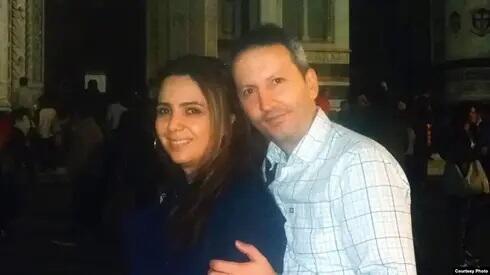 El médico sueco-iraní Ahmad Reza Jalali y su esposa, Vida Mehran Nia. 
