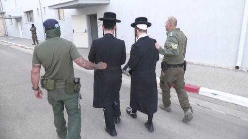Israel no abordó como debería haber hecho la relación entre religión y Estado. (Policía de Israel) Detención de extremistas ultraortodoxos en Meron.