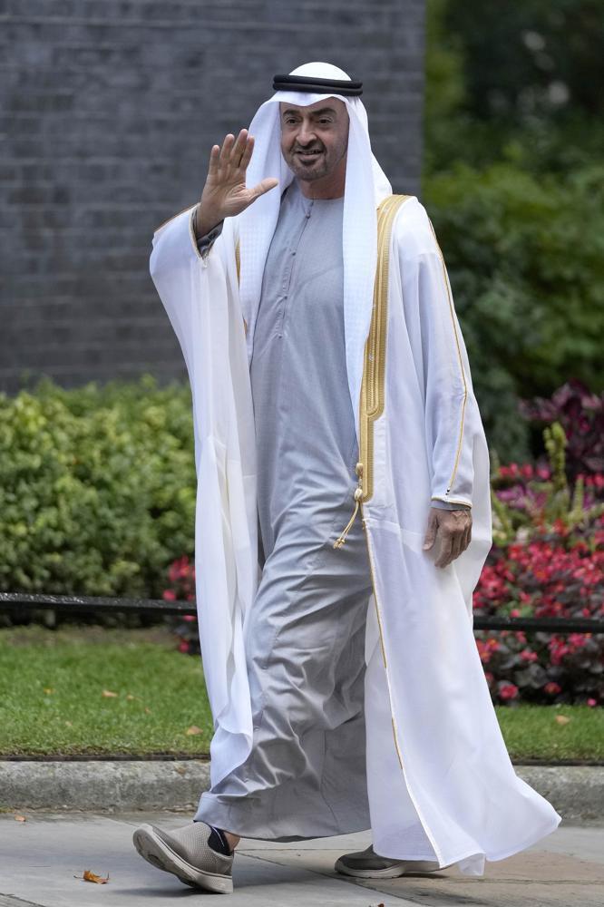 Actual presidente de Emiratos Arabes Unidos, Mohammed bin Zayed al Nayhan. 