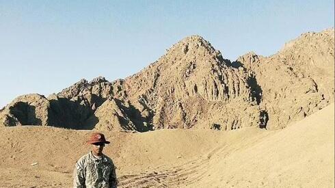 Vishal Singh, fotografiado en el Sinaí.
