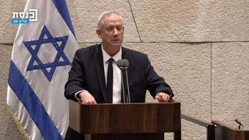 El ministro de Defensa de Israel, Benny Gantz. 