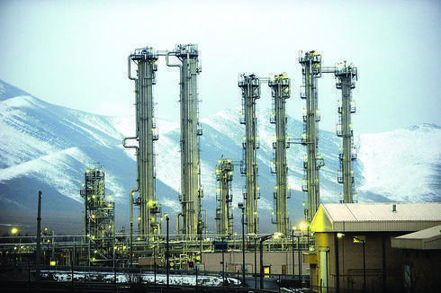 Instalación nuclear en Arak, Irán.